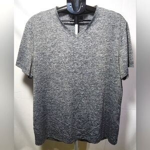 🌸 3/$25 🌸 Alfani Gray/Black Short Sleeve Tee-Size XL